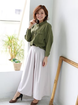 REALCUBEさん（レディース・155cm）の春コーディネート