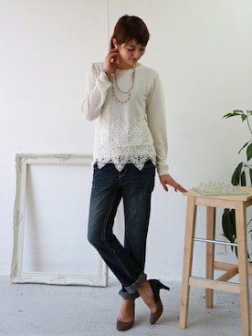 REALCUBEさん(レディース・169cm)の春コーディネート