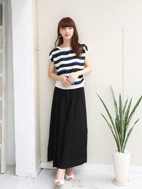 REALCUBEさん（レディース・158cm）の春コーディネート