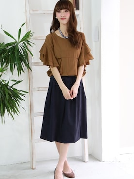 REALCUBEさん（レディース・158cm）の春コーディネート