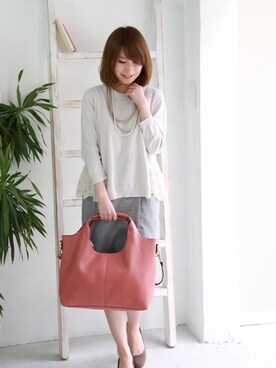 REALCUBEさん(レディース・161cm)の春コーディネート