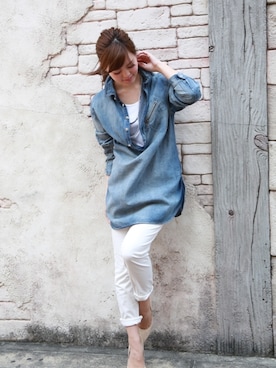 REALCUBEさん（レディース・155cm）の春コーディネート