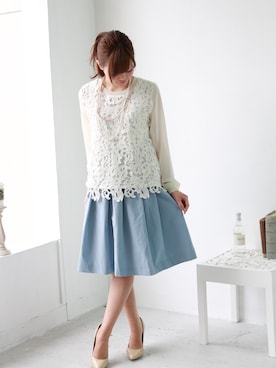 REALCUBEさん(レディース・155cm)の春コーディネート