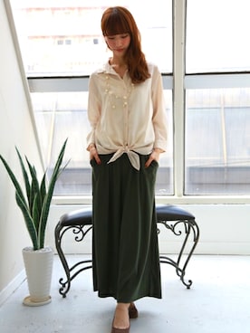 REALCUBEさん(レディース・158cm)の春コーディネート