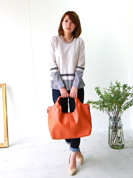 REALCUBEさん(レディース・161cm)の春コーディネート