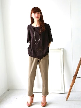 REALCUBEさん（レディース・158cm）の春コーディネート