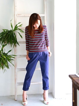 REALCUBEさん（レディース・155cm）の春コーディネート