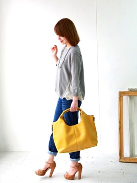 REALCUBEさん(レディース・161cm)の春コーディネート