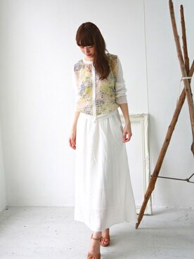 REALCUBEさん（レディース・158cm）の春コーディネート