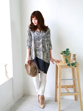 REALCUBEさん（レディース・155cm）の春コーディネート