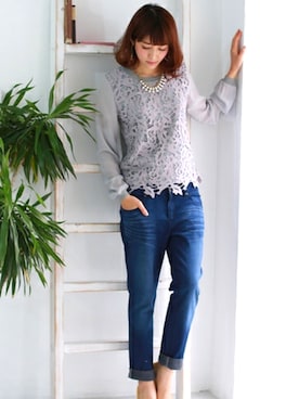 REALCUBEさん（レディース・169cm）の春コーディネート