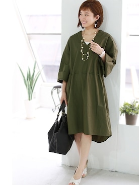 REALCUBEさん（レディース・155cm）の夏コーディネート