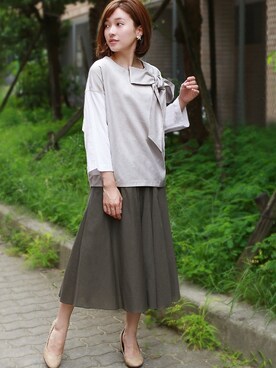 REALCUBEさん(レディース・155cm)の夏コーディネート