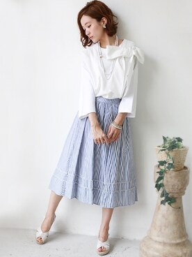 REALCUBEさん(レディース・155cm)の夏コーディネート