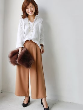 「REAL CUBE（リアルキューブ）のアイテム」を使った、REALCUBEさん（レディース・155cm）の夏コーディネート