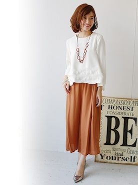 REALCUBEさん（レディース・155cm）の夏コーディネート