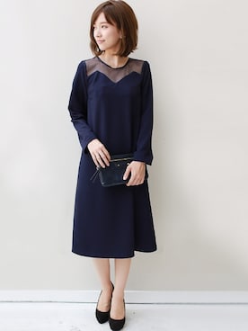 「REAL CUBE（リアルキューブ）のアイテム」を使った、REALCUBEさん（レディース・155cm）の秋コーディネート