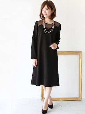 「REAL CUBE（リアルキューブ）のアイテム」を使った、REALCUBEさん（レディース・155cm）の秋コーディネート