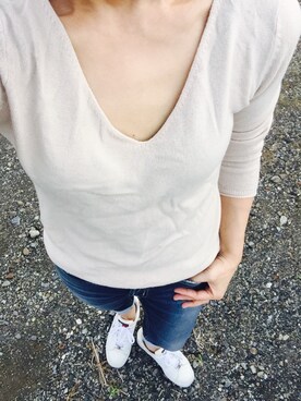 arkさんの（AZUL by moussy | アズールバイマウジー）を使ったコーディネート