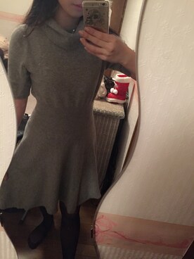 Karen*さん（レディース・158cm）の冬コーディネート