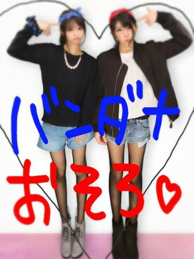 「WOmB（ウーム）のアイテム（ジャケット/アウター、ブラック系）」を使った、  ｲ ｹ ﾀ **さん（レディース・162cm）の冬コーディネート