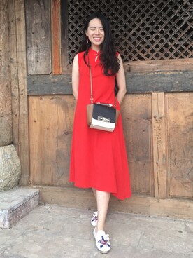 「Dune（ドゥーン）のアイテム」を使った、么青erさん（レディース・173cm）の夏コーディネート