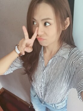 么青erさん（レディース・172cm）の秋コーディネート