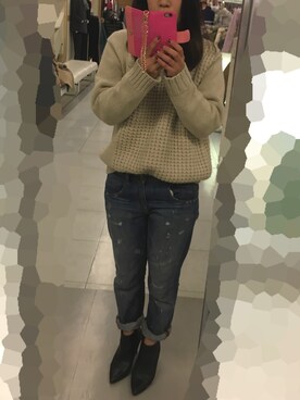 まいたけさん（レディース・153cm）の冬コーディネート