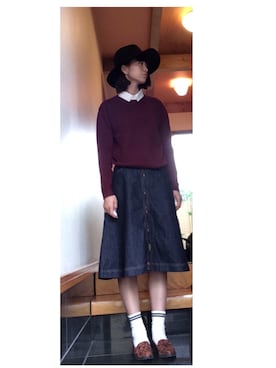 akaneさん（レディース・163cm）の秋コーディネート