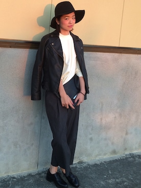 akaneさん（レディース・163cm）の秋コーディネート