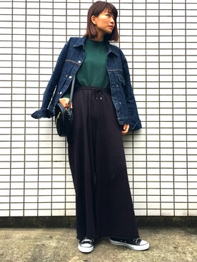 akaneさん（レディース・165cm）の秋コーディネート