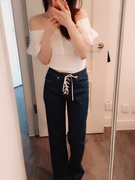 Wさん（レディース・154cm）の春コーディネート