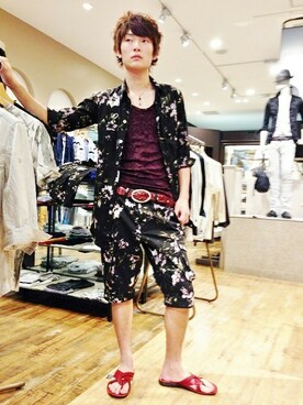 shimadaさん（メンズ・175cm）の夏コーディネート