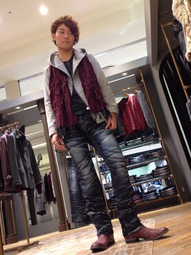 shimadaさん（メンズ・175cm）の秋コーディネート