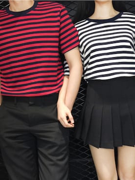 「お揃いコーデ」｜mixxmixさん（レディース・159cm）の夏コーディネート