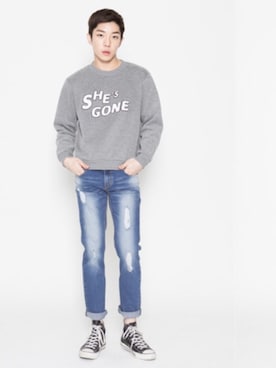 「カップルコーデ」｜mixxmixさん（レディース・159cm）の秋コーディネート