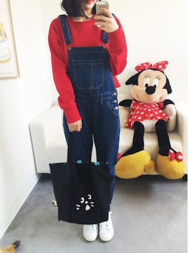 「エコバッグ」｜mixxmixさん（レディース・159cm）の秋コーディネート