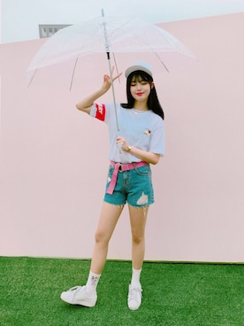 「ボーイッシュ」｜mixxmixさん（レディース・159cm）の夏コーディネート