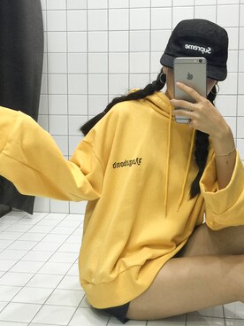 「アイテム（スウェット、その他）」を使った、mixxmixさん（レディース・159cm）の秋コーディネート