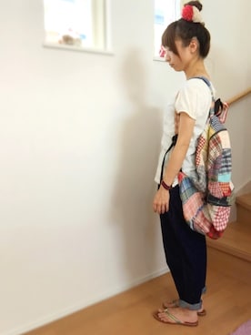 「aiko」｜「アイテム（その他）」を使った、Chaki。さん（レディース・147cm）の夏コーディネート