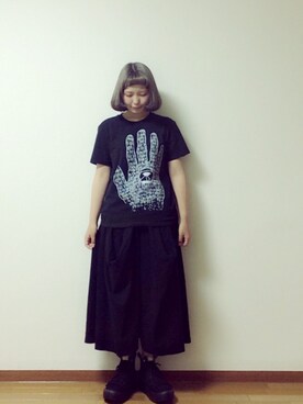 「ボッパー」｜も な かさん（レディース・160cm）の夏コーディネート