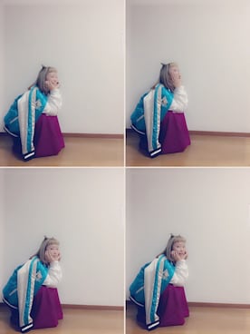 「邦ロック」｜も な かさん（レディース・160cm・10代）の秋コーディネート
