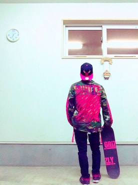 「Jordan」｜「アイテム（ミリタリージャケット）」を使った、t☆sさん（メンズ・168cm）の春コーディネート