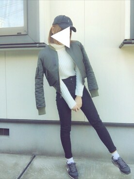 「murua」｜saki.さん（レディース・161cm）の冬コーディネート