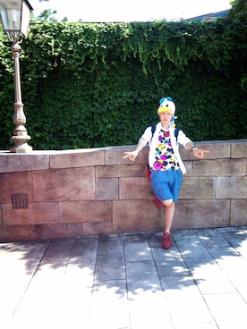 「CORISCO（コリスコ）のアイテム（パンツ）」を使った、Kmさん（メンズ・173cm）の春コーディネート