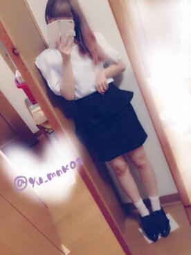 「おめかしコーデ」｜y u m iさん（レディース・155cm）の春コーディネート