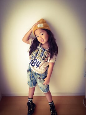 koharuさん（キッズ・110cm）の夏コーディネート