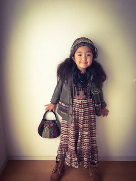 koharuさん（キッズ・110cm）の秋コーディネート