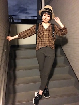 「アイテム（ピアス（両耳用））」を使った、Risanyun:さん（レディース・152cm）の夏コーディネート