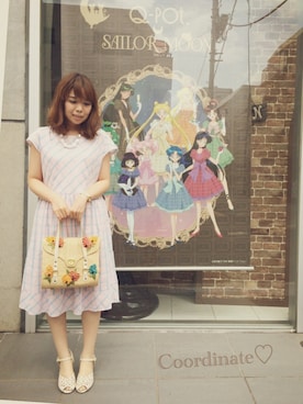 「7月WEAR夏のサンダル祭り」｜「アイテム（その他）」を使った、namicyo さん（レディース・147cm）の夏コーディネート